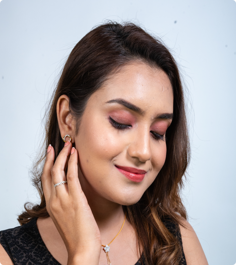 Swarga and Women Earing and KER-655