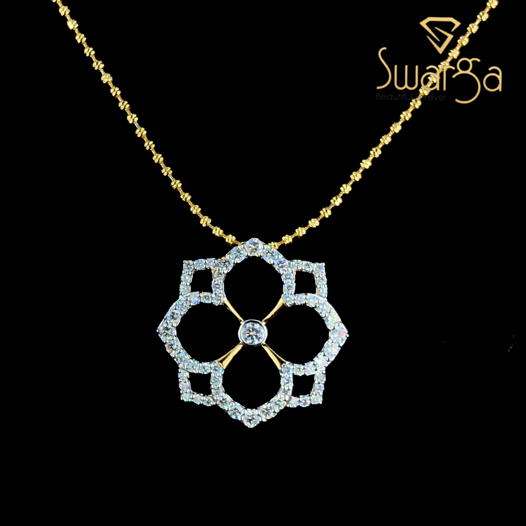 Swarga and Women Pendant and KP-536